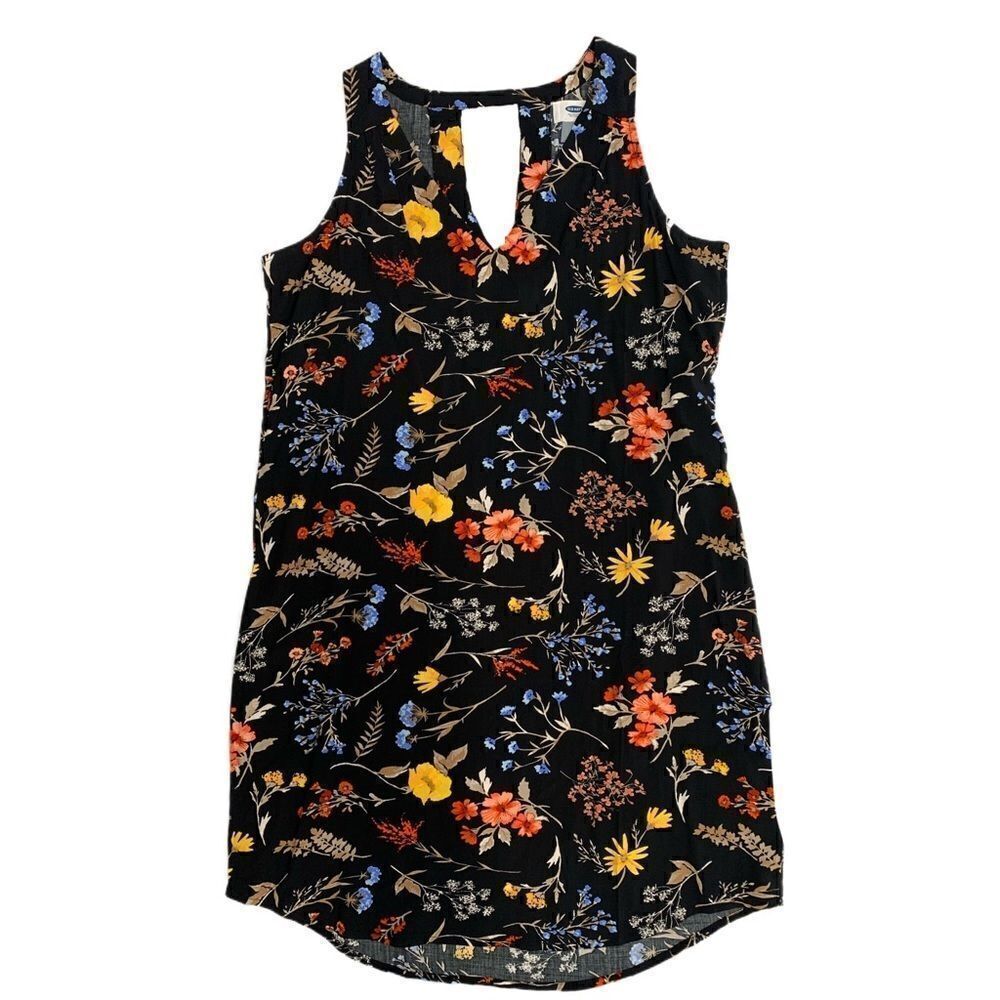 Old navy flower detail slip on dress size small petite - Picture 2 of 9